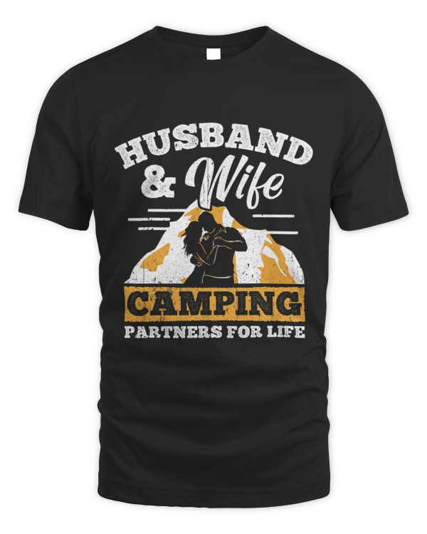 Husband And Wife Camping Partners For Life Gift