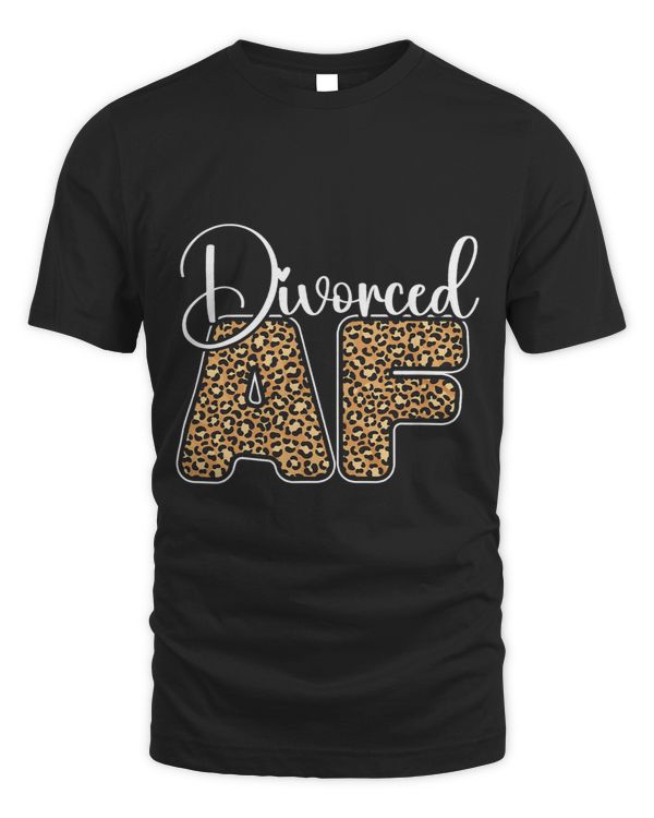 Happy Divorce Party Leopard Cheetah Divorced Af