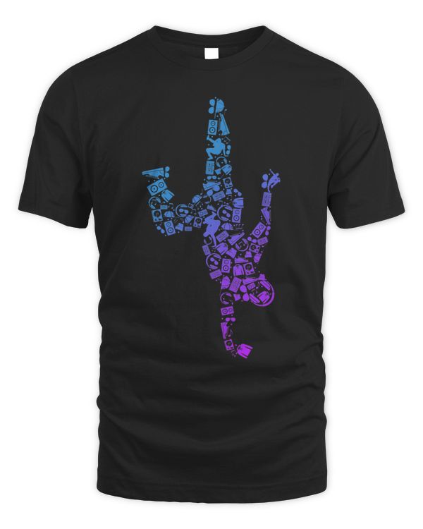 Break Dance Silhouette Breakdancing Hip Hop Freestyle Dancer