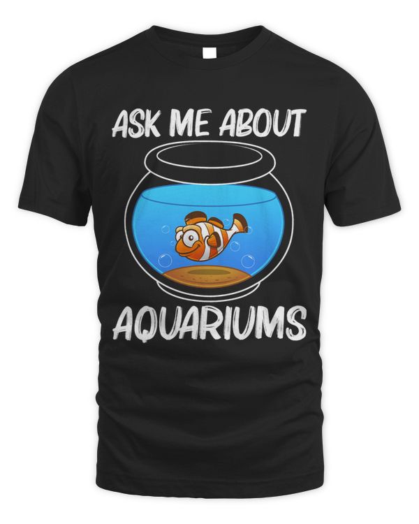 Cute Aquarium Design For Men Women Aquarist Fish Tank Lovers 39