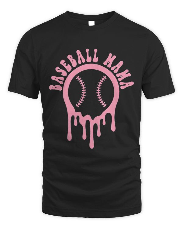 Funny Mama Shirt Somebodys Loud Mouth Baseball Mama Mom