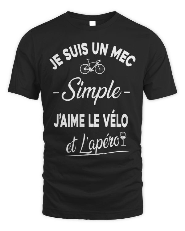 i am a simple dude i like cycling and aperitif