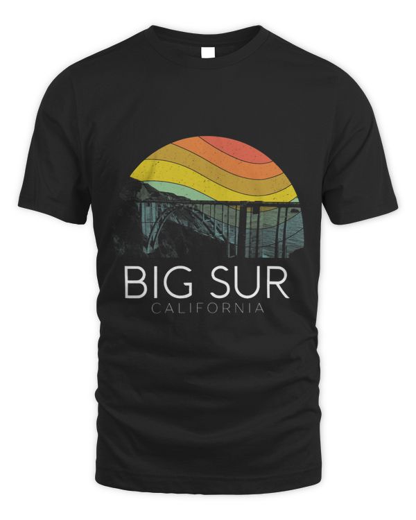 Big Sur California Beach Central Coast Retro Forest Camping