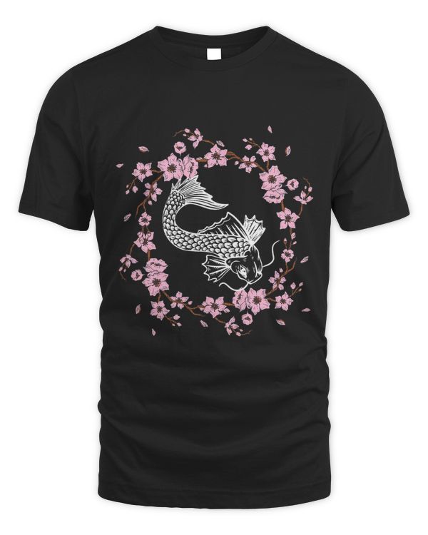 Koi Cherry Blossom Japanese Koi Carp Nishikigoi Asian Carp