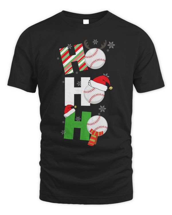 Funny Christmas Baseball Pajamas Player Matching Team Unisex
