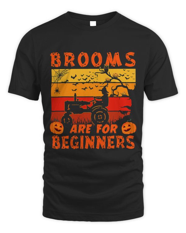 Brooms are for beginners tractor