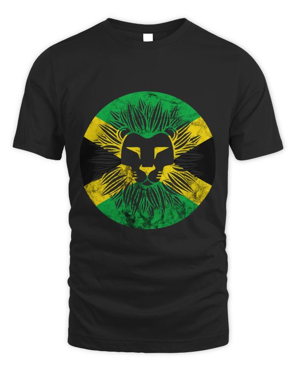 Jamaica Lion Jamaican Pride Safari Jamaican Flag Roots