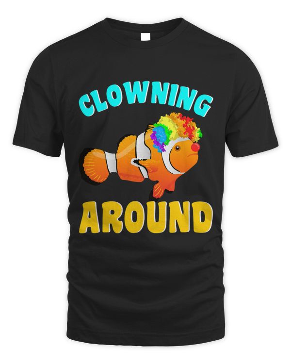 Funny Clownfish Clowning Around Fish Tank Aquarium Coral