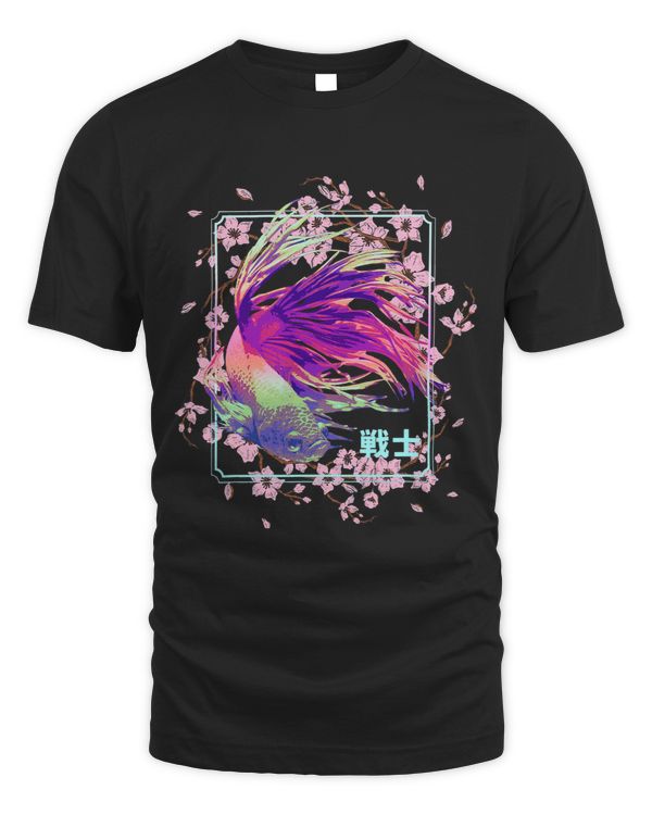 Japanese Fish Cherry Blossom Sakura Tree Japanese Koi Carp