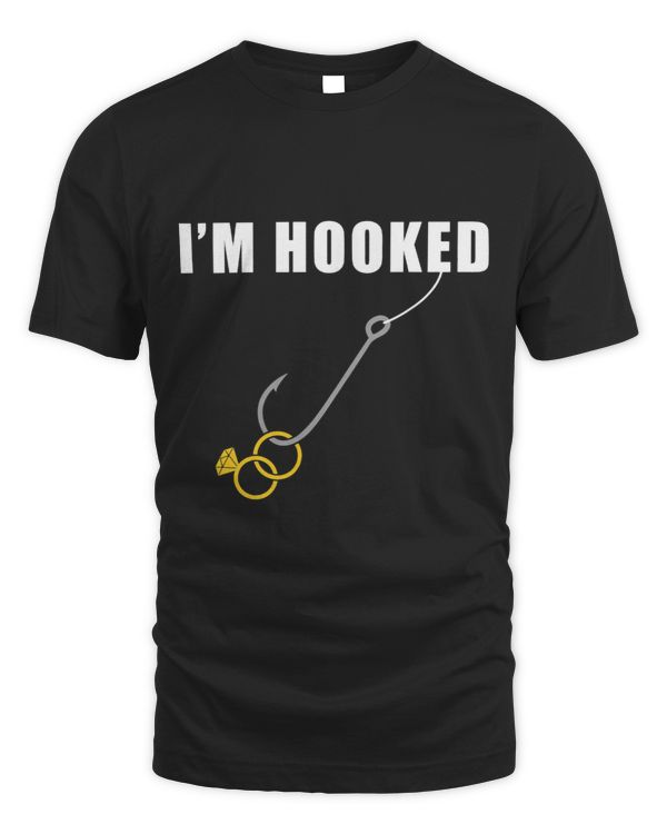 Im Hooked Engagement Ring Marriage Proposal Fishing