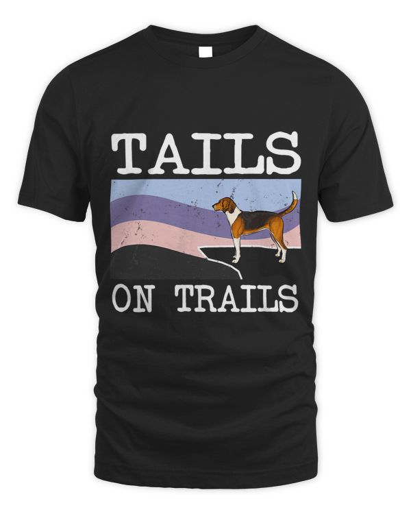 American Foxhound Tails On Trails Funny Dog Hiking 3 2