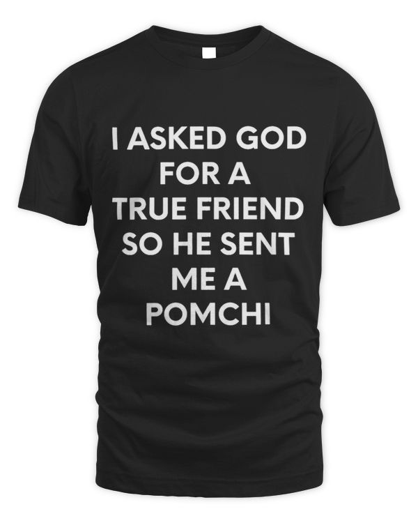 I Asked God For A True Friend So He Sent Me A Pomchi