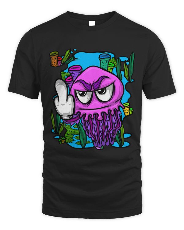 Jellyfish With Middle Finger Jelly Fish