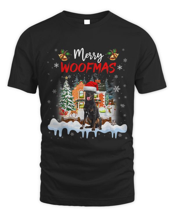 Merry Woofmas Beauceron Christmas Tree Dog Lover Xmas 93