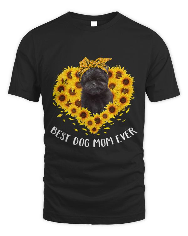 Affenpinscher Mom Sunflower Dog Mom Women