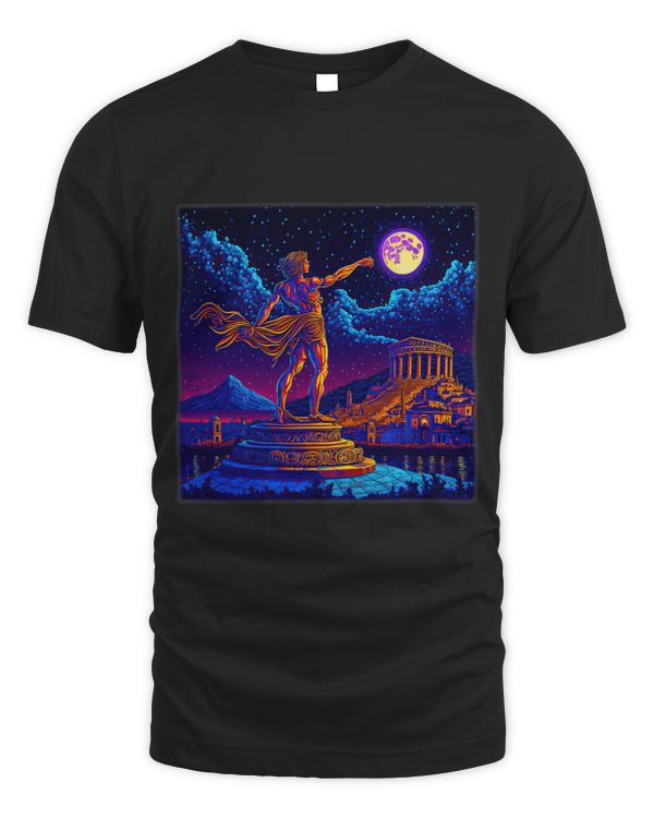 Surrealism Starry Night Apollo Greek Mythology