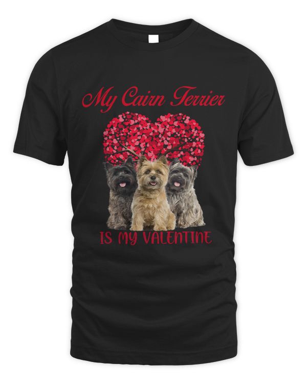 My Cairn Terrier Is My Valentine Dog Lover Valentines Day 242