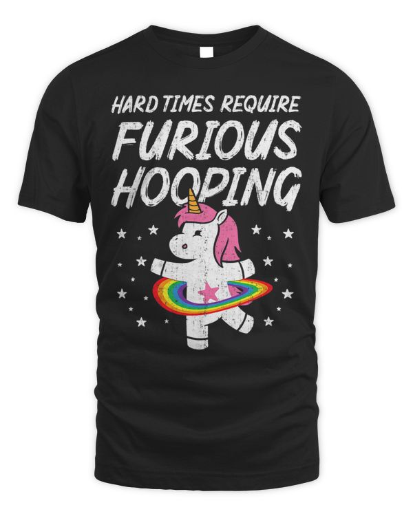 Hard Time Require Serious Hooping Funny Hula Hoop Dancer