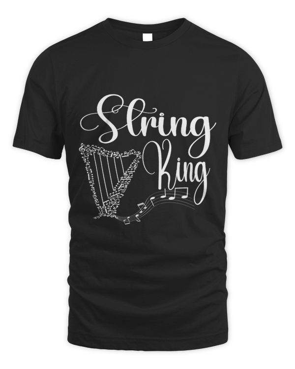 Harpist Harp Lover String King