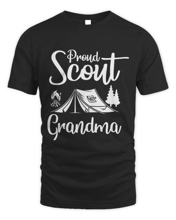 Proud Scout Grandma Camping Scouting Tent Scout Mom Leader