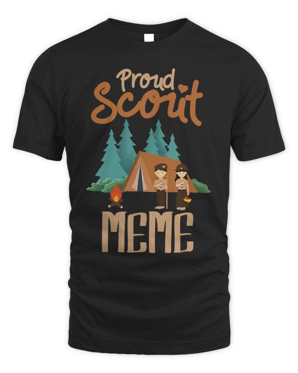 Proud Scout Meme Camping Scout Scouting Leader Adventure