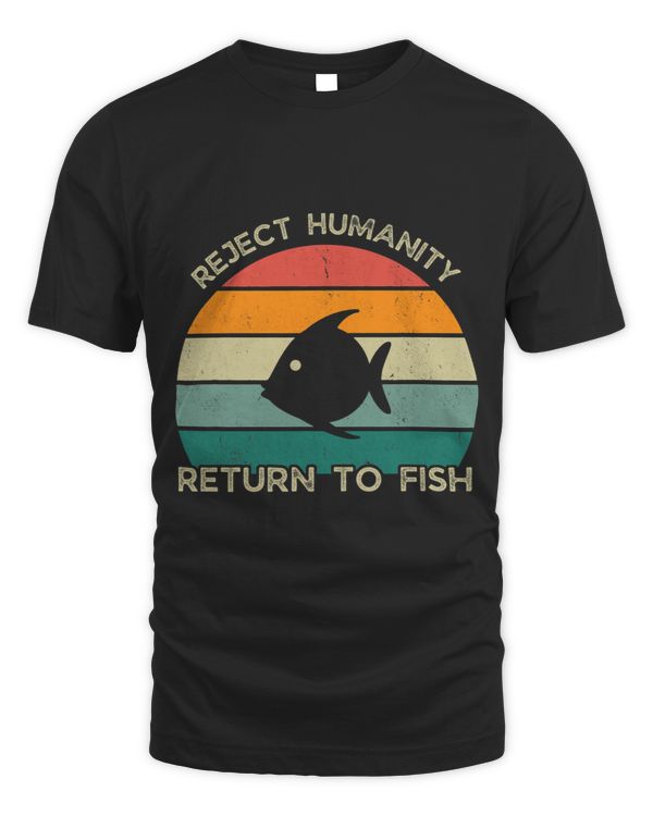 Reject humanity return to fish evolution fish meme