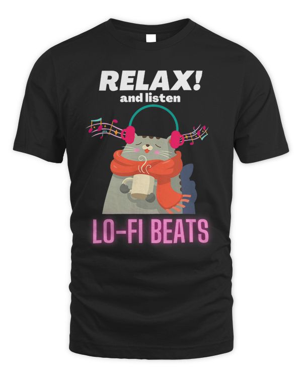 Relax and listen Lo Fi Beats Retro Lo Fi Hip Hop Outfit