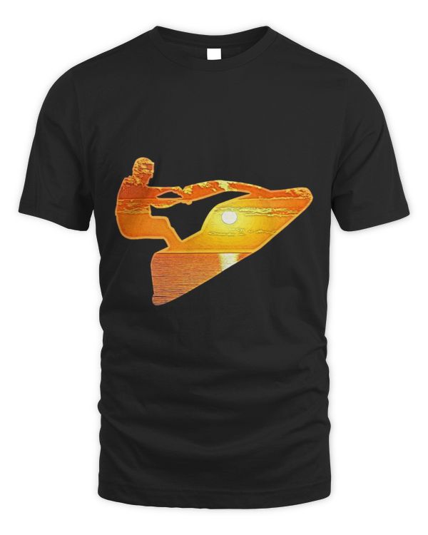 Jetskiing Sunset Design for Jet Skiers