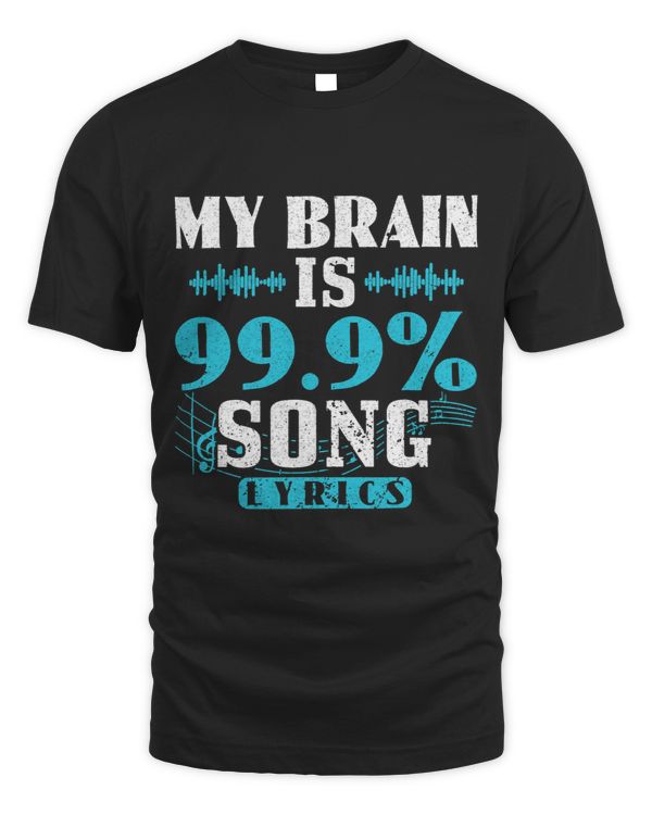 My Brain Is 99 Percent Song Lyrics Funny Karaoke Singer