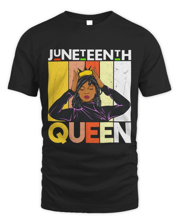 Juneteenth Queen Melanin Women Brown Skin Black Girl Magic