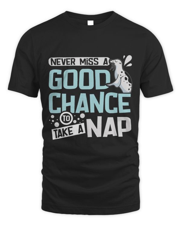 Never miss a good chance to take a nap seal