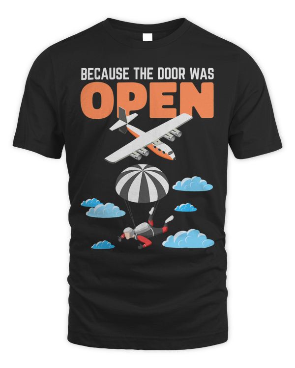 because the Door Was Open Paragliding Parachute