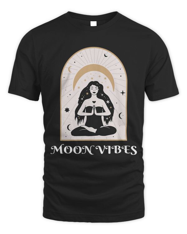 Moon Vibes Celestial Design Esoteric Spiritual Wicca Art