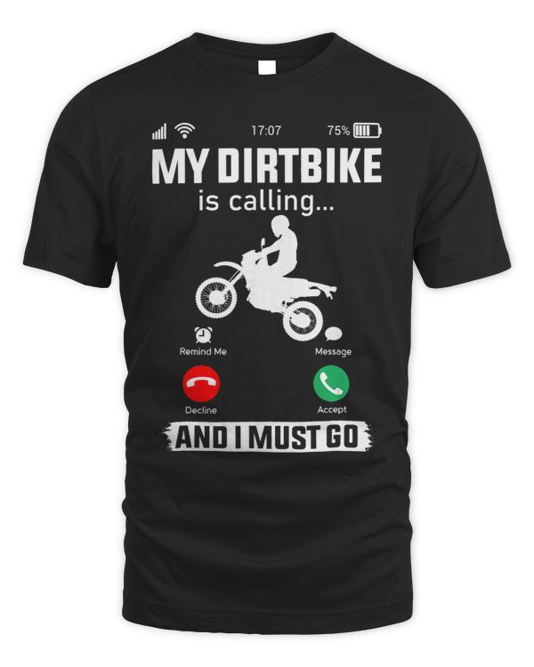 My DirtBike Is Calling And I Must Go Funny Phone Screen Gift