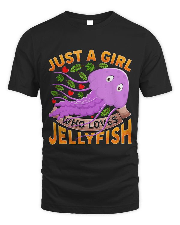 Funny Jellyfish Fish Lover Just A Girl Who Loves Jellyfish