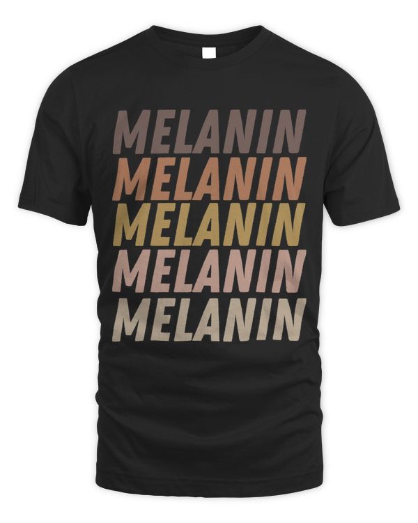 Melanin Poppin Women Black Queen King Brown Skin Girls Boys