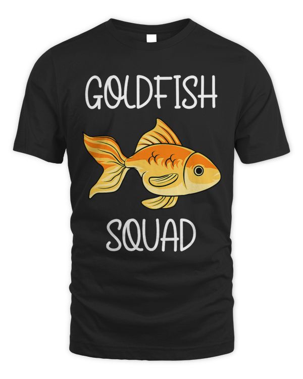 Goldfish Squad Cute Fish Hobby Aquaristics
