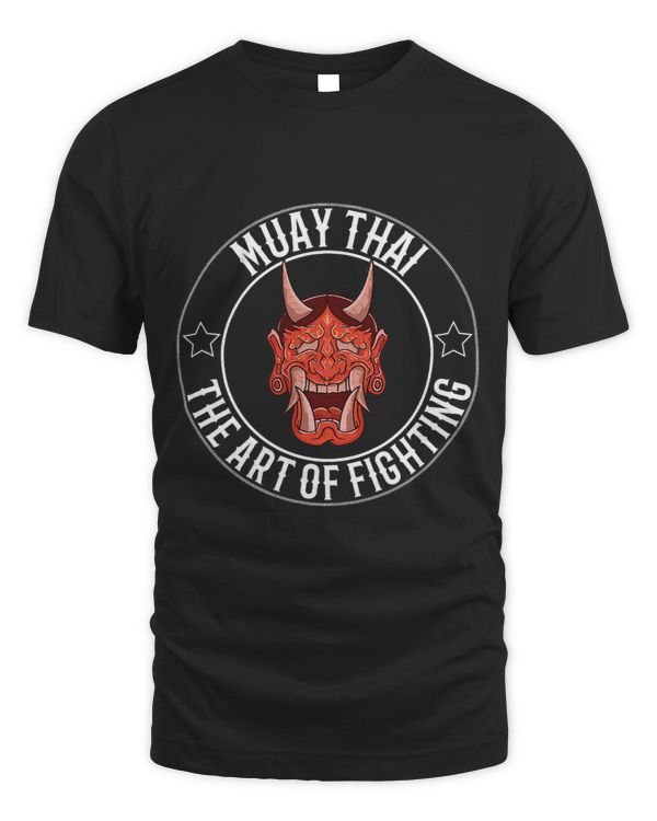 Muay Thai Art Of Fighting Vintage Oni Hannya