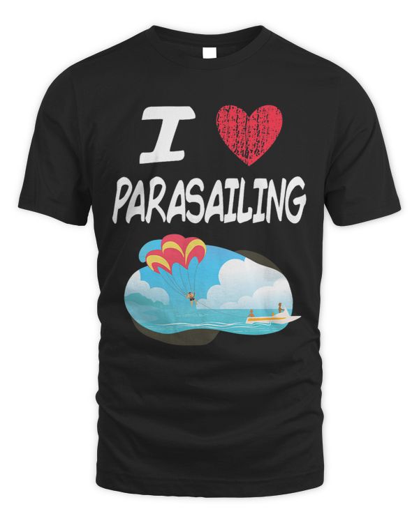 I Love Parasailing A Great Passion or Hobby Gift Idea