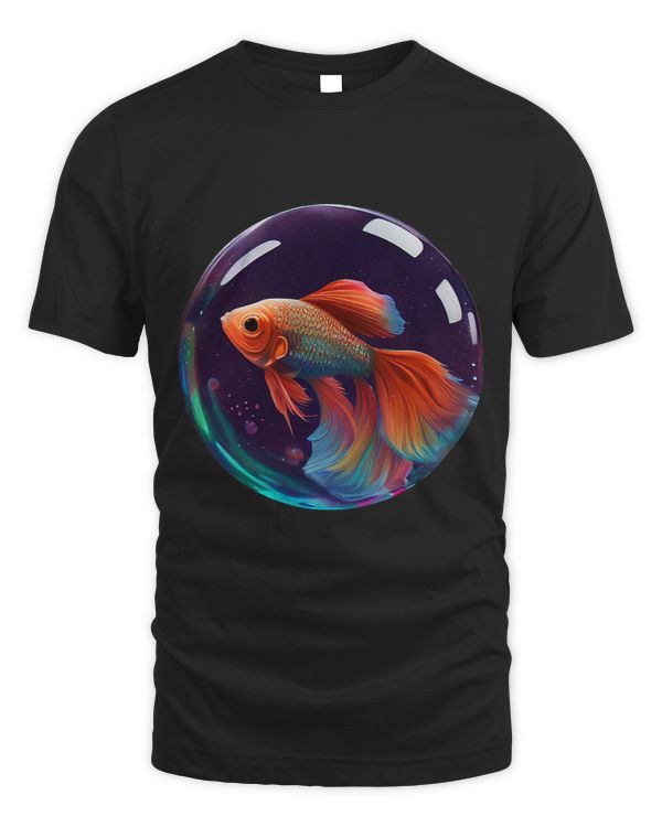 Betta Fish In A Bubble Siamese Fighting Fish