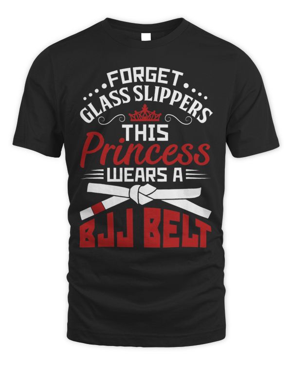 Jiu Jitsu Women Gifts Princess Wears BJJ Belt