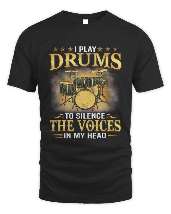 I Play Drums to Silence The Voices In My Head