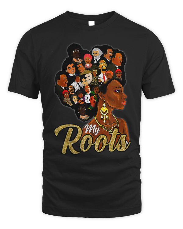 I Love My Roots Black Powerful History Month Pride DNA