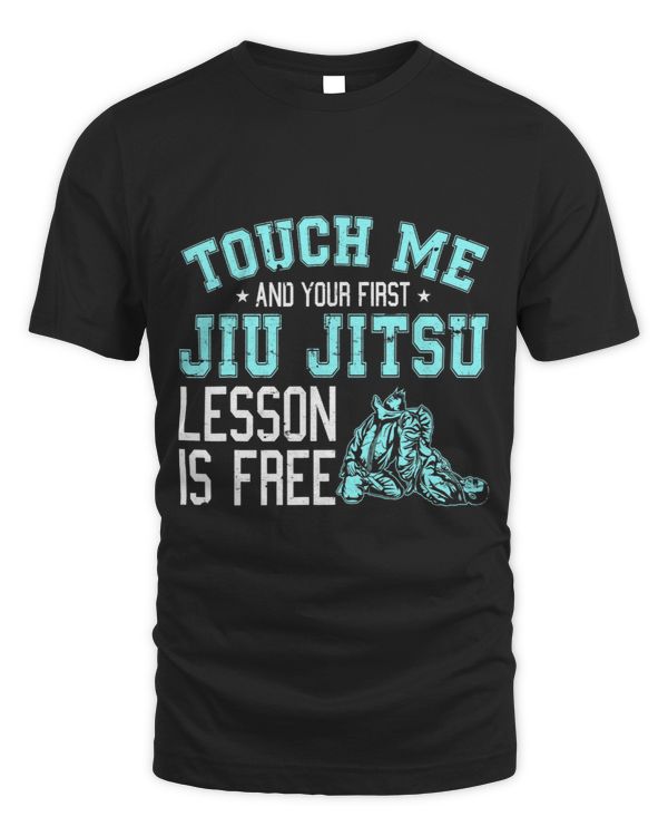 Touch And Your First Jiu Jitsu Lesson Is Free BJJ Graphic