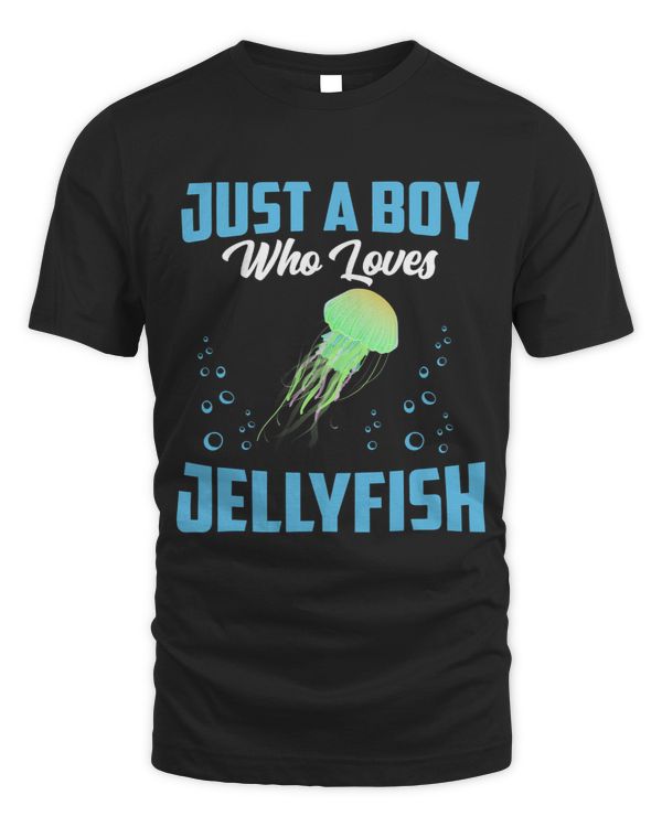 justa a boy who loves jellyfish marine biology