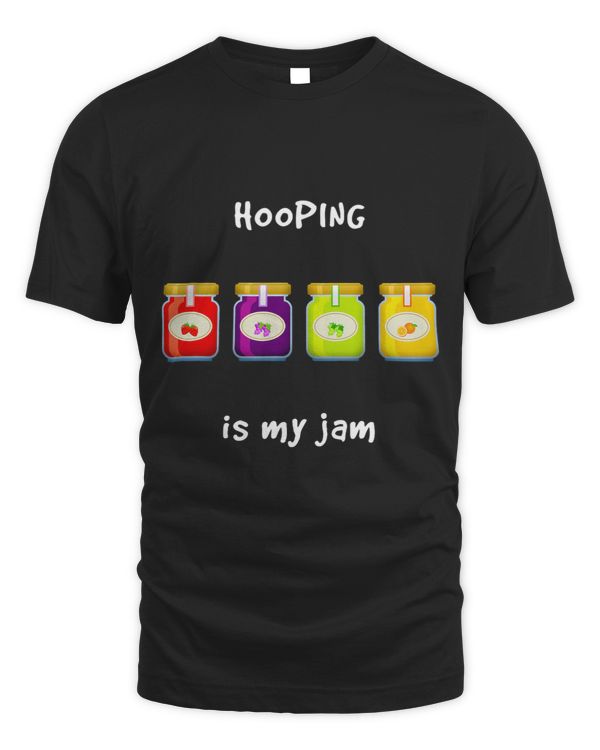 Hooping is My Jam Favorite Hobby Funny Slang Phrase