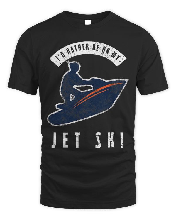 Motorboat Jetskiing Water Sports RatherBe On My Jet Ski