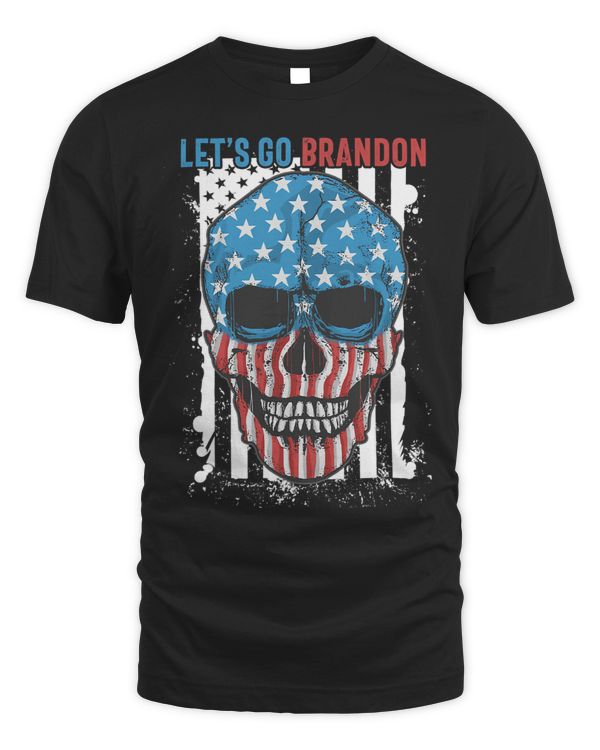 Lets Go Brandon Chant Conservative Vintage US Flag