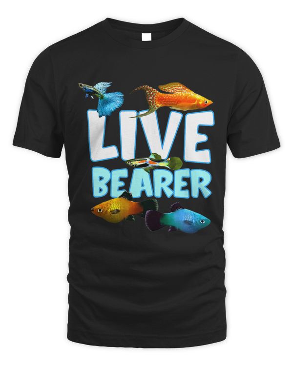 Live Bearer Aquarium Fish Funny Womens Guppies Endlers Fish