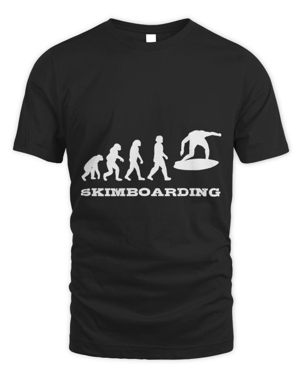 Funny Skimboarding Evolution Surfing Lifestyle Surferboard